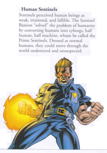 Human Sentinel from X-Men Ultimate Guide